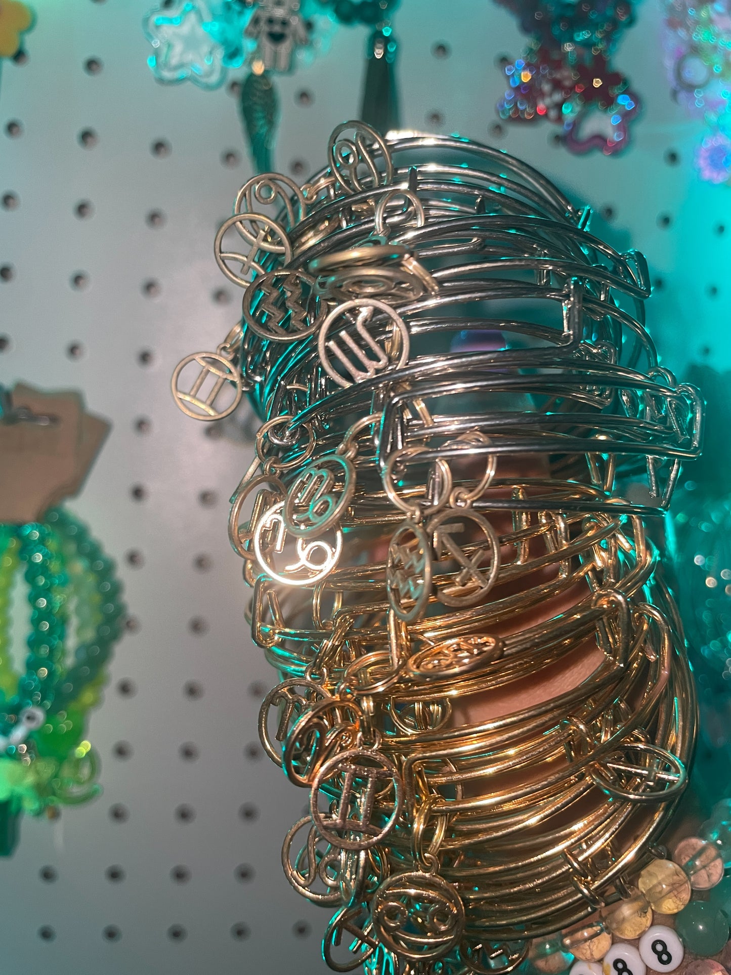 Zodiac Bangle Bracelets ( 1Pc )
