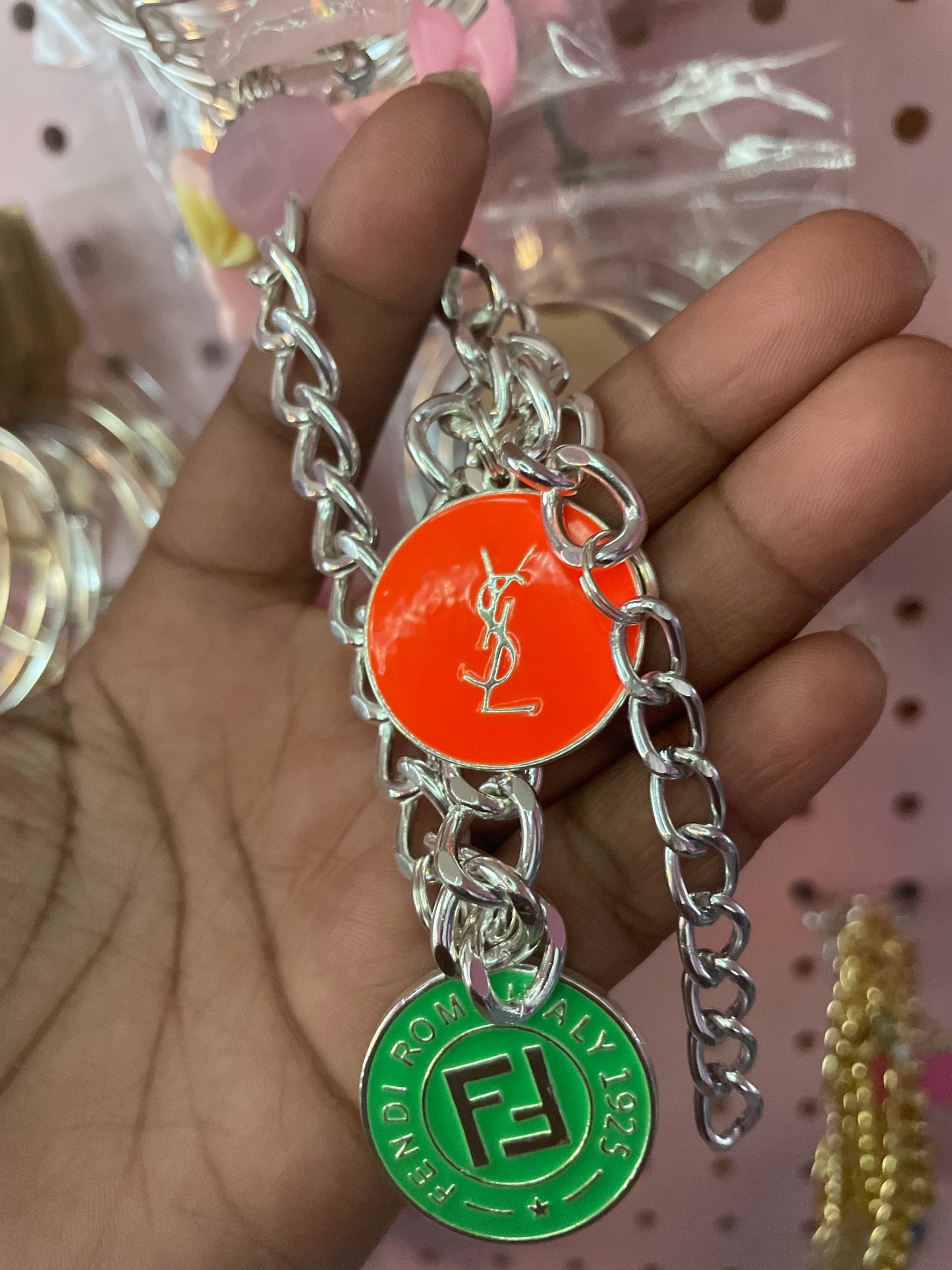 Carrot Tops ( Anklet & Bracelet Convertible )